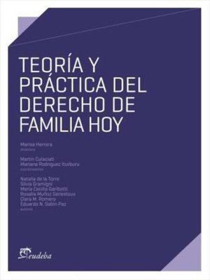 cover image of Teoría y práctica del derecho de familia hoy